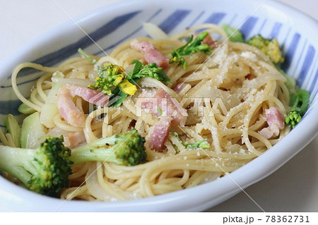 菜の花のペペロンチーノ 78362731