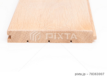 床材 無垢フ材ローリング オーク材の写真素材