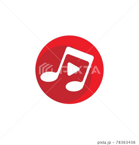 Music note icon 78363436