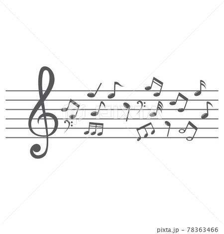 Music note icon 78363466