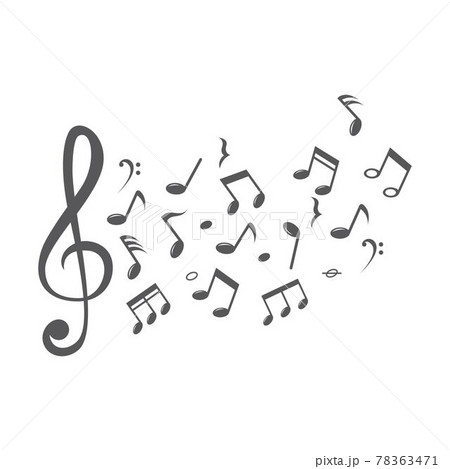 Music note icon 78363471