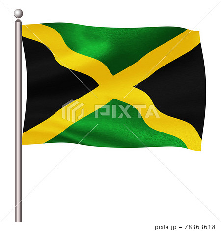 ジャマイカ　  国旗　アイコン