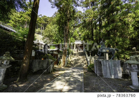 祝田神社　参道　兵庫県姫路市 78363760