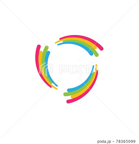 Paint logo business vector 78365099