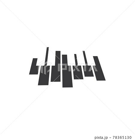 Piano icon vector ilustration 78365130