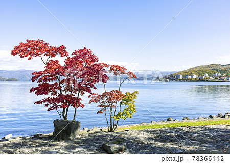 洞爺湖、洞爺湖温泉街　洞爺湖町 78366442