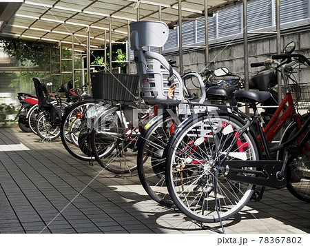自転車置き場　自転車小屋　駐輪場　プレハブ　サイクルスペース 78367802