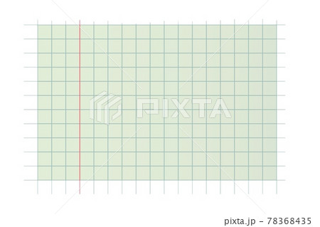 Piece of notebook sheet on white background - illustration design 78368435