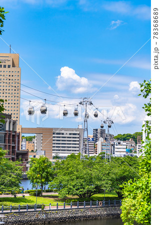 横浜の都市風景 横浜エアキャビンとみなとみらい周辺の風景 横浜の都市風景 横浜エアキャビンとみなとみらい周辺の風景 78368689