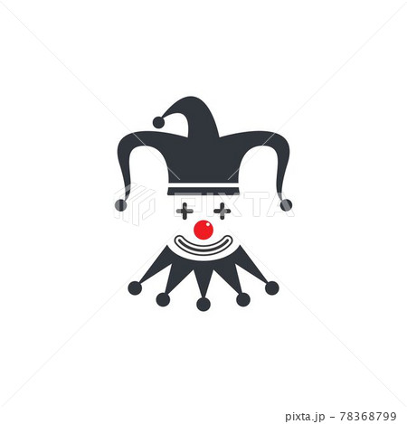 Clown character ilustration 78368799