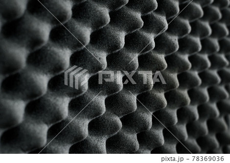 Texture of Microfiber Foam insulation of noise in Music Studio backgground Texture of Microfiber Foam insulation of noise in Music Studio backgground 78369036