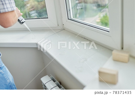 Artificial stone window sill, installation, technological process. 78371435