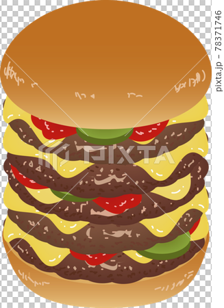 Cheese tower burger Cheese tower burger 78371746