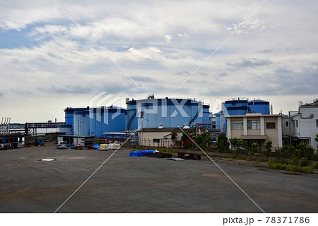 大黒ふ頭付近の風景×工業地帯 大黒ふ頭付近の風景×工業地帯 78371786