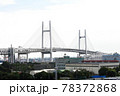 大黒大橋から見える横浜ベイブリッジ その2 78372868