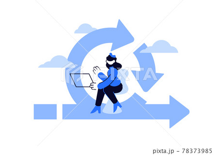Agile project management for business work organization Agile project management for business work organization 78373985