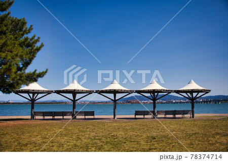 滋賀県大津　和田の浜　 78374714