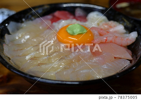 八戸市のわがまま朝ごはんのづけ丼 八戸市のわがまま朝ごはんのづけ丼 78375005