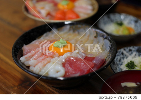 八戸市陸奥湊の漬丼 八戸市陸奥湊の漬丼 78375009