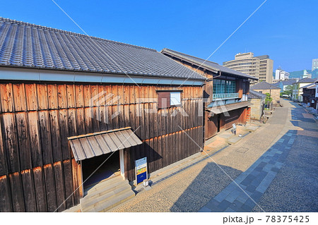 【長崎県】晴天下の長崎出島 【長崎県】晴天下の長崎出島 78375425