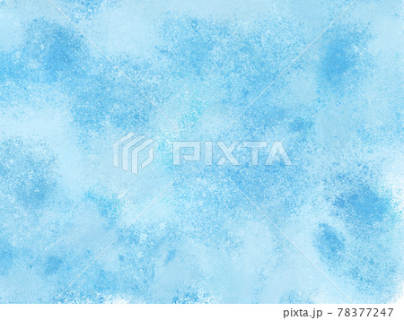 吹き付けムラがある水色の背景 78377247