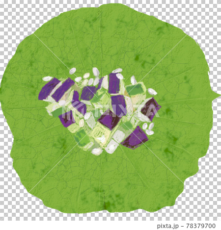 Water child on lotus leaf Water child on lotus leaf 78379700