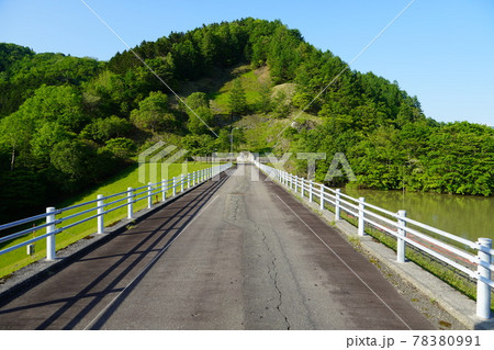 三石ダム・ロックフィルダム 78380991