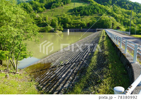 三石ダム・ロックフィルダム 三石ダム・ロックフィルダム 78380992