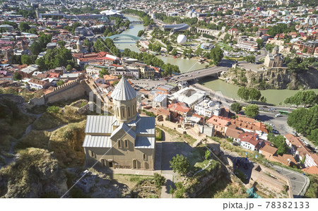 Church in old part of Tbilisi 78382133