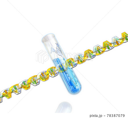 試験管とDNAと製薬 試験管とDNAと製薬 78387079