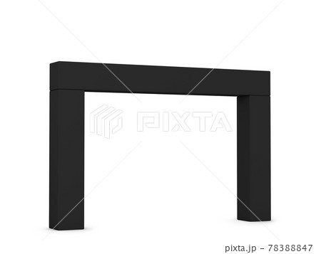 Blank event arch mockup 78388847
