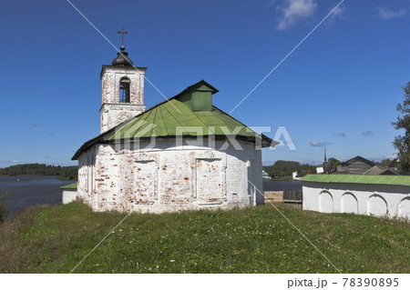 Vvedensky church near Voskresensky Goritsky female monastery in the village of Goritsy Vologda region 78390895