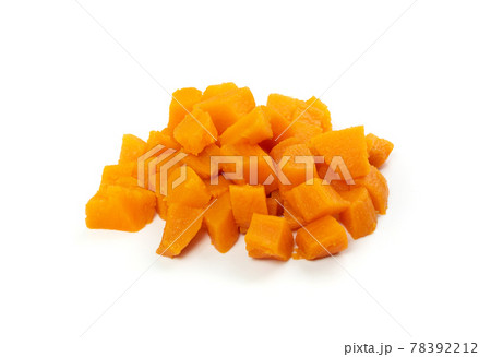 Cooked sweet potato isolated. Steamed sweetpotato, boiled batata Cooked sweet potato isolated. Steamed sweetpotato, boiled batata 78392212