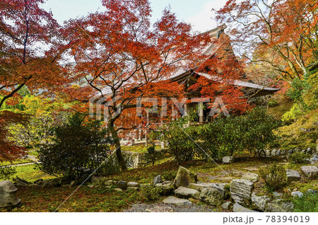 京都大原 魚山大原寺勝林院 本堂 京都大原 魚山大原寺勝林院 本堂 78394019