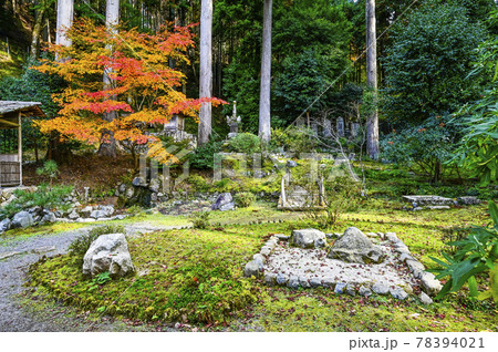 京都大原 魚山大原寺勝林院 境内 京都大原 魚山大原寺勝林院 境内 78394021
