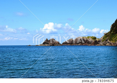 三瀬海岸 山形県庄内浜 78394675