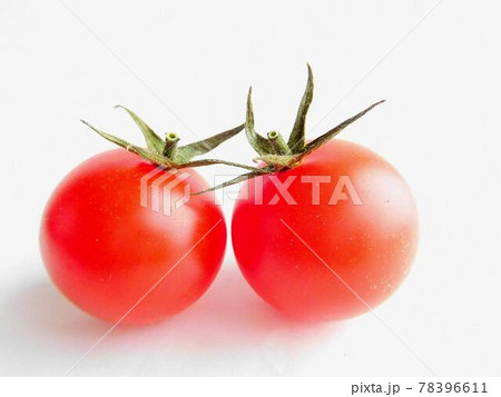 トマト とまと トマトが2個 物撮り トマト とまと トマトが2個 物撮り 78396611