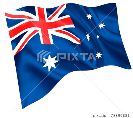 オーストラリア 国旗 世界 アイコンのイラスト素材 7961