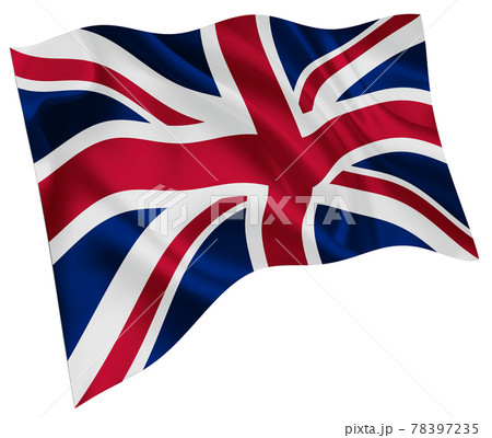 イギリス 国旗 世界 アイコンのイラスト素材