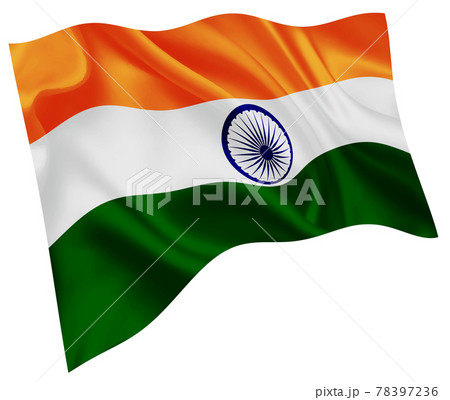 India Flag World Icon - Stock Illustration [78397236] - PIXTA