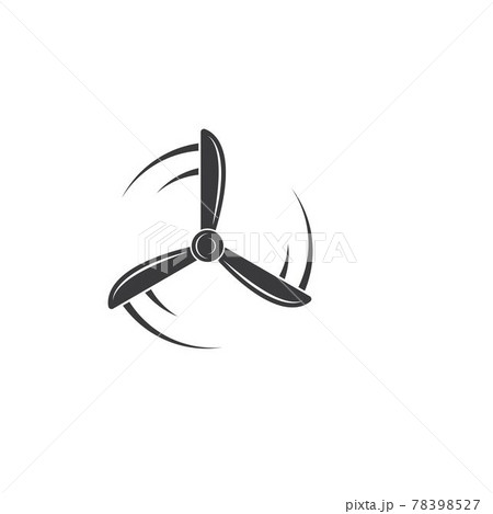 airplane propeller  vector illustration design 78398527
