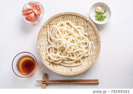 夏はさっぱりざるうどん 78399381