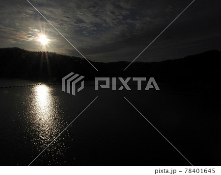 栗山ダム(北海道夕張郡栗山町) 78401645