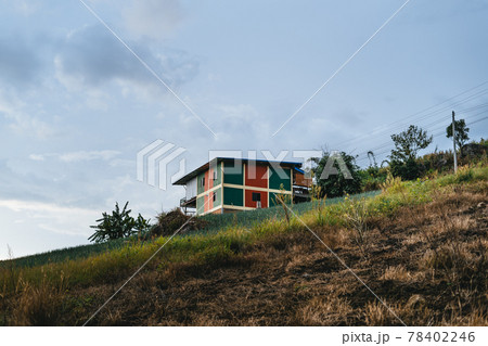 village in the mountains in asia village in the mountains in asia 78402246