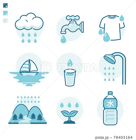 Water illustration 78403164