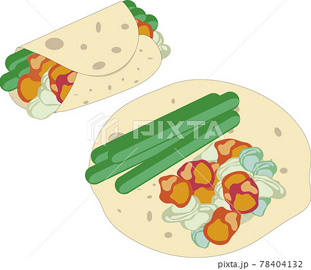 生春巻き 春巻き 春巻 78404132