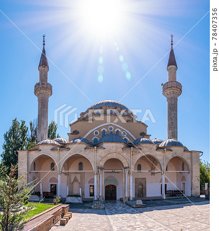 Mosque in Yevpatoria in the Crimea Juma Jami or Khan-Jami also known as the Friday Mosque. 78407356
