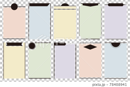 A simple frame with black as a point that can be used for menus, price lists, and price lists Pastel colors A simple frame with black as a point that can be used for menus, price lists, and price lists Pastel colors 78408941
