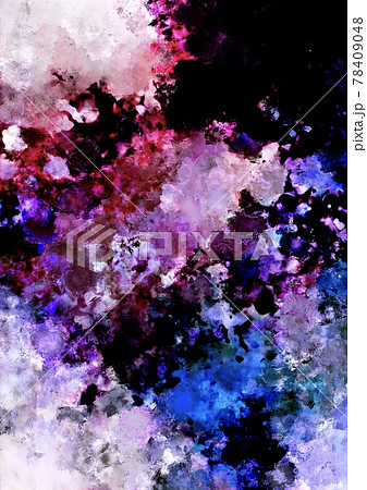 カラフルな幻想的なキラキラ宝石テクスチャ背景 78409048