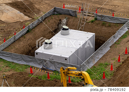 プレキャスト雨水貯留槽 78409192